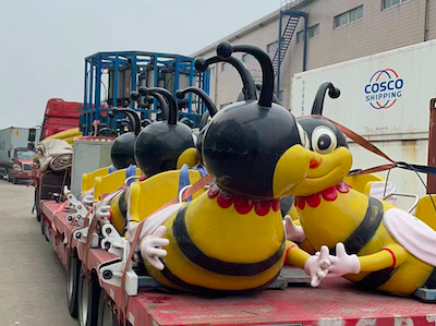 Used Happy Bee Jet Rides Shipping to Africa 