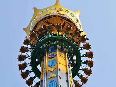 used tower free drop ride and game
